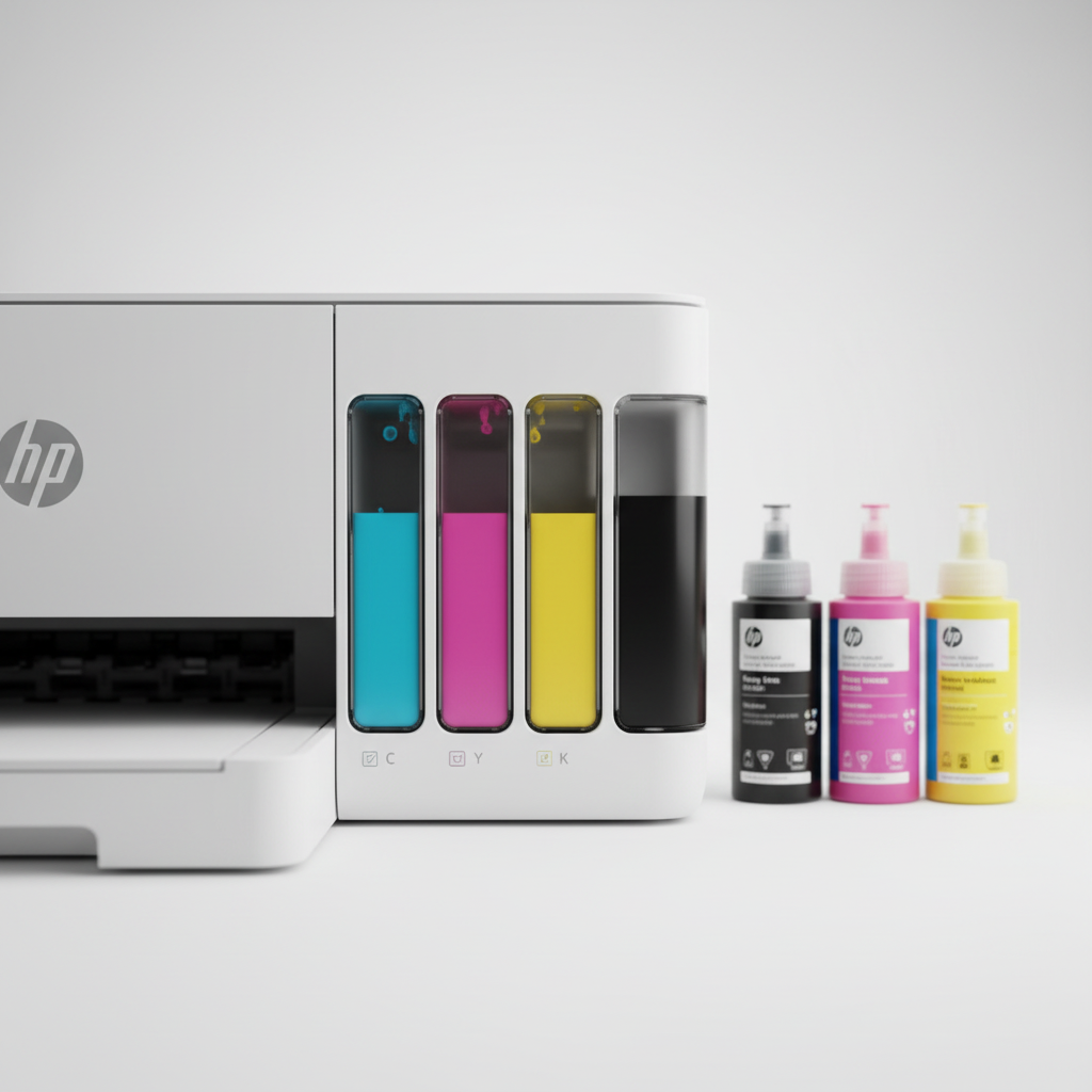 HP Smart Tank 580 Ink Tank Detail