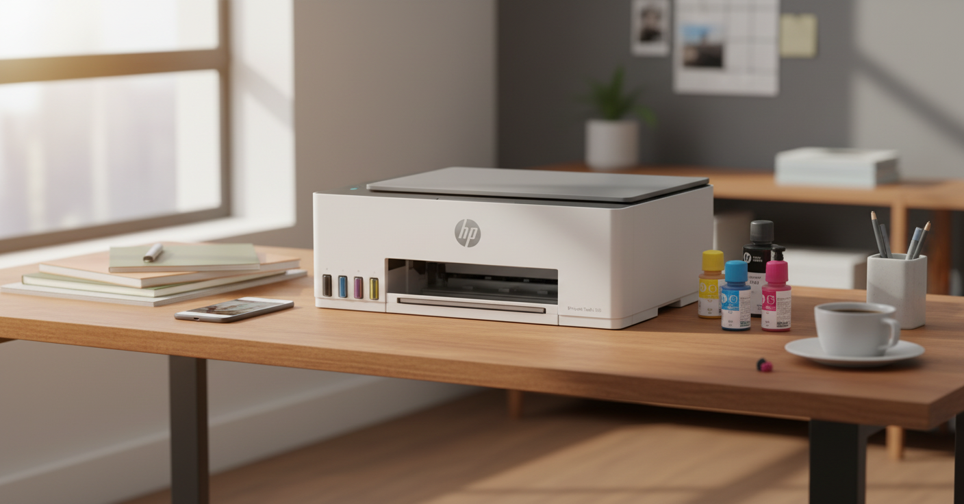 HP Smart Tank 580 Lifestyle Shot