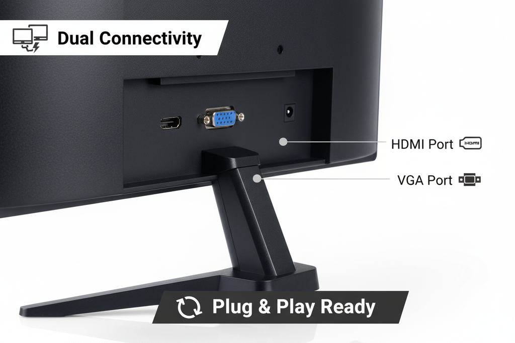 ZEBSTER V19HD Connectivity Ports