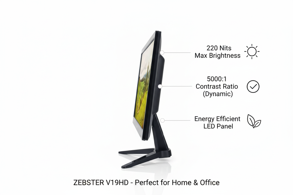 ZEBSTER V19HD Side Profile Features