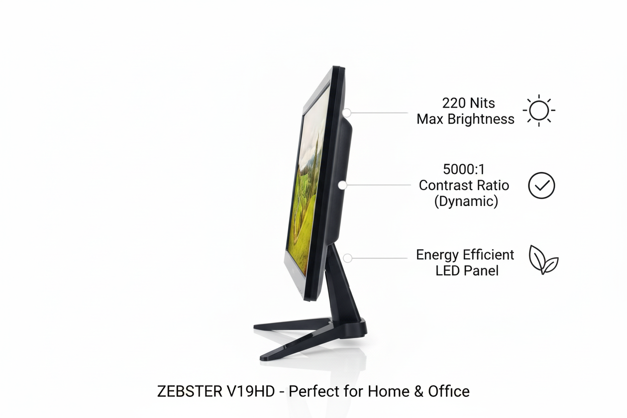 ZEBSTER V19HD Side Profile Features